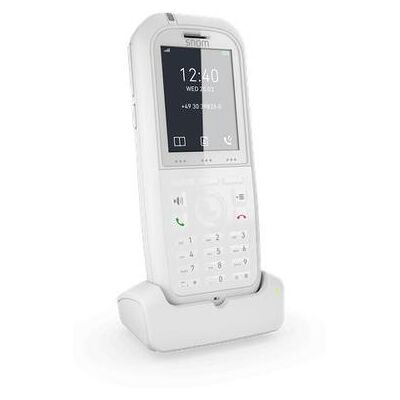 Snom M90 Combiné De Téléphone Sans-fil Dect Identification De L'appelant Blanc - Publicité Snom M90 Combiné De Téléphone Sans-fil Dect Identification De L'appelant Blanc - Publicité