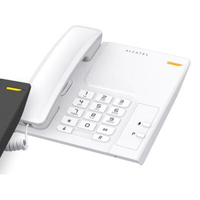 Alcatel T26 Blanc - Téléphone de bureau filaire - Publicité Alcatel T26 Blanc - Téléphone de bureau filaire - Publicité