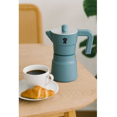 PIEZZI Cafetière Italienne Solidexpress Aluminium Vert 6 Tasses Pezzetti - Publicité PIEZZI Cafetière Italienne Solidexpress Aluminium Vert 6 Tasses Pezzetti - Publicité