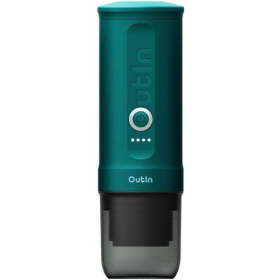 Machine Expresso Outin Nano Teal 20 Bars 80 Ml Vert Bleu - Publicité Machine Expresso Outin Nano Teal 20 Bars 80 Ml Vert Bleu - Publicité