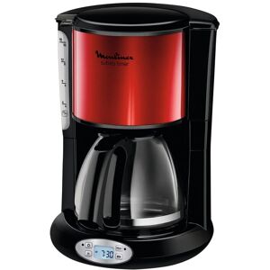 Machine À Café Filtre Moulinex Comptoir Black, Red Ground Coffee 15 Tasses