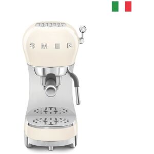 Machine À Expresso Smeg Ecf Ecf02creu 15 Bars 1,1 L Crème Acier Inoxydable