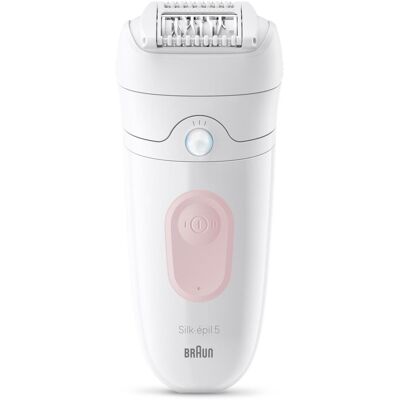 Epilateur rechargeable SilkEpil 5 SE5-000 - Blanc BRAUN - Publicité Epilateur rechargeable SilkEpil 5 SE5-000 - Blanc BRAUN - Publicité