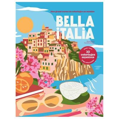 Coloriage Au Numéro Bella Italia Broché Palette Été 24 X 31 Cm Solar - Publicité Coloriage Au Numéro Bella Italia Broché Palette Été 24 X 31 Cm Solar - Publicité