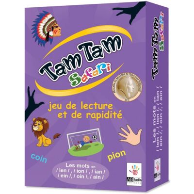 AB LUDIS Jeu - Tam Tam Safari - Les Mots En Ien Ion Ian Ein Oin Ain - Jeu De Lecture - Publicité AB LUDIS Jeu - Tam Tam Safari - Les Mots En Ien Ion Ian Ein Oin Ain - Jeu De Lecture - Publicité