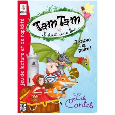 AB LUDIS Jeu De Lecture Et De Rapidité - Tam Tam Il Était Une Fois - Les Contes - Publicité AB LUDIS Jeu De Lecture Et De Rapidité - Tam Tam Il Était Une Fois - Les Contes - Publicité