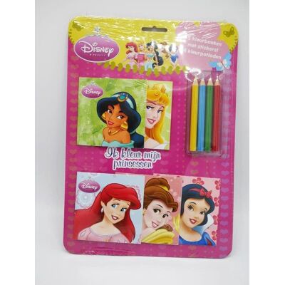 Serrano Ensemble De Couleurs Disney Princess Par Van Der Doelen - Publicité Serrano Ensemble De Couleurs Disney Princess Par Van Der Doelen - Publicité