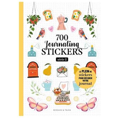 Stickers Journaling Série 2 Papier Illustré Pastel 15.1 X 21.1 Cm Dessain Et Tolra - Publicité Stickers Journaling Série 2 Papier Illustré Pastel 15.1 X 21.1 Cm Dessain Et Tolra - Publicité
