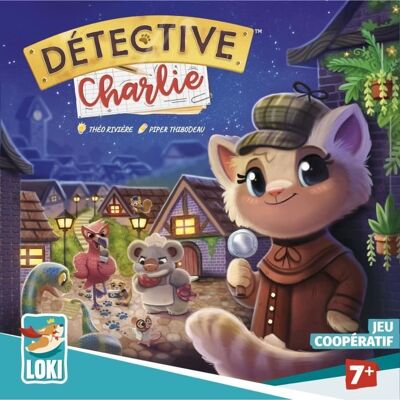 IELLO Detective Charlie - Jeu De Société - Jeu D'enquêtes - Coopératif - Des 7 Ans - Loki - 52504 - Publicité IELLO Detective Charlie - Jeu De Société - Jeu D'enquêtes - Coopératif - Des 7 Ans - Loki - 52504 - Publicité