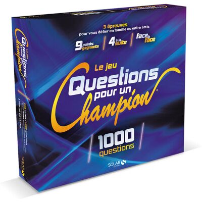 SOLAR Le Jeu Questions Pour Un Champion - Publicité SOLAR Le Jeu Questions Pour Un Champion - Publicité