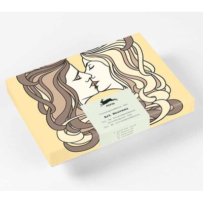 PEPIN PRESS Coffret De Correspondance - Papier À Lettres + Enveloppes + Autocollants - Art Nouveau - Publicité PEPIN PRESS Coffret De Correspondance - Papier À Lettres + Enveloppes + Autocollants - Art Nouveau - Publicité