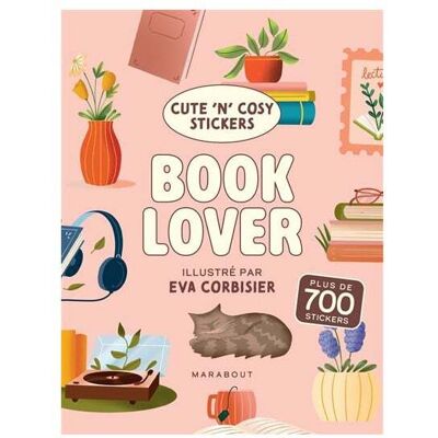 Stickers Cute ’n’ Cosy Book Lover Plus De 700 Marabout Broché - Publicité Stickers Cute ’n’ Cosy Book Lover Plus De 700 Marabout Broché - Publicité