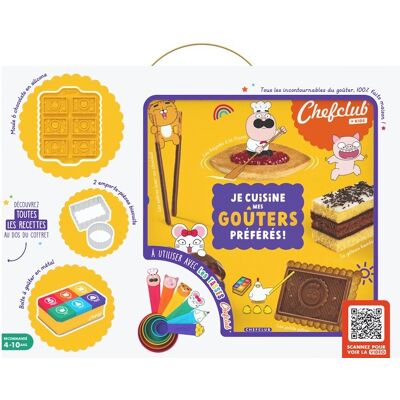 Coffret Kids Je Cuisine Mes Gouters Preferes - Publicité Coffret Kids Je Cuisine Mes Gouters Preferes - Publicité