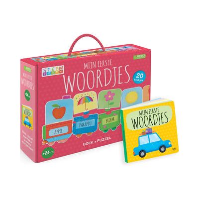 ZMORPH Livre Et Puzzle Rebo Publishers : Mes Premiers Mots - Publicité ZMORPH Livre Et Puzzle Rebo Publishers : Mes Premiers Mots - Publicité