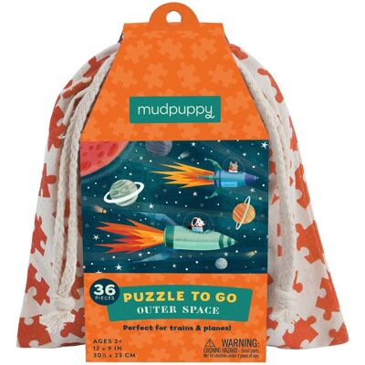 AUTRES Puzzle Mudpuppy Pour La Route Space - 36 Pièces - Publicité AUTRES Puzzle Mudpuppy Pour La Route Space - 36 Pièces - Publicité
