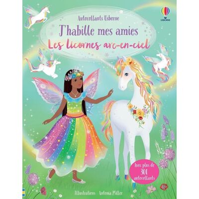 USBORNE J'habille Mes Amies - Les Licornes Arc-en-ciel - Dès 5 Ans - Publicité USBORNE J'habille Mes Amies - Les Licornes Arc-en-ciel - Dès 5 Ans - Publicité