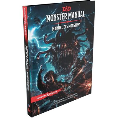 Jeu De Stratégie Asmodee Dungeons And Dragons 5 Manuel Des Monstres - Publicité Jeu De Stratégie Asmodee Dungeons And Dragons 5 Manuel Des Monstres - Publicité