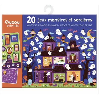 EDITIONS AUZOU Pochette De Jeux Captivants - 20 Défis Monstres Et Sorcières Pour Enfants - Publicité EDITIONS AUZOU Pochette De Jeux Captivants - 20 Défis Monstres Et Sorcières Pour Enfants - Publicité