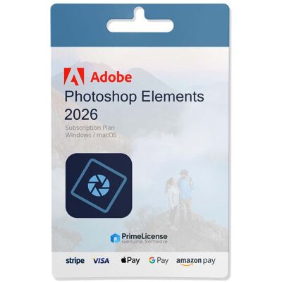 Adobe Photoshop Elements 2026 - Publicité Adobe Photoshop Elements 2026 - Publicité