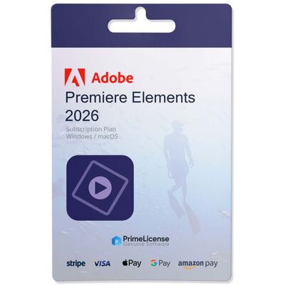 Adobe Premiere Elements 2026 - Publicité Adobe Premiere Elements 2026 - Publicité