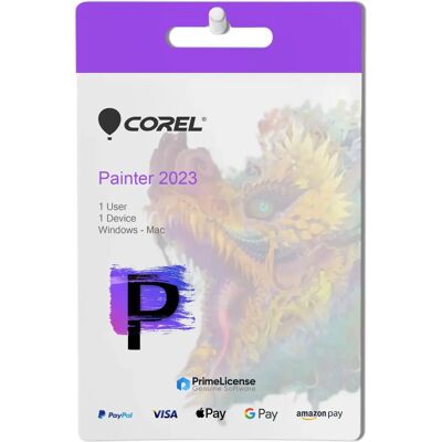 Corel Painter 2023 Professionnel - Publicité Corel Painter 2023 Professionnel - Publicité