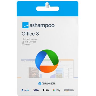 Ashampoo Office 8 (Windows) - Publicité Ashampoo Office 8 (Windows) - Publicité