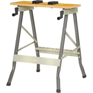 DURHAND Table de Travail Pliable - Capacité 100kg - Publicité DURHAND Table de Travail Pliable - Capacité 100kg - Publicité