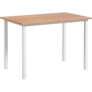 HOMCOM - Table extensible - Cadre brun foncé - 6 places - Dining table - Publicité HOMCOM - Table extensible - Cadre brun foncé - 6 places - Dining table - Publicité