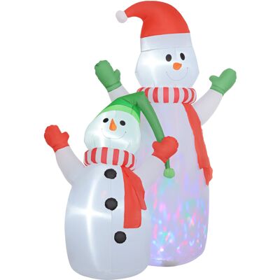 Outsunny - Bonhomme de neige 240 - IP44 - LED - Bonhomme de neige gonflable - Publicité Outsunny - Bonhomme de neige 240 - IP44 - LED - Bonhomme de neige gonflable - Publicité