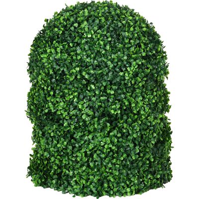 HOMCOM Lot de 2 boules de buis buxus déco decoration verdure artificiel Φ40 cm diamètre intérieur extérieur plantes rond vert - Publicité HOMCOM Lot de 2 boules de buis buxus déco decoration verdure artificiel Φ40 cm diamètre intérieur extérieur plantes rond vert - Publicité