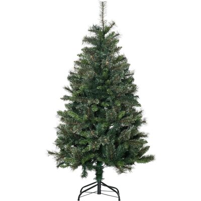 Sapin de Noël artificiel HOMCOM 150cm - 665 branches, Support stable - Publicité Sapin de Noël artificiel HOMCOM 150cm - 665 branches, Support stable - Publicité