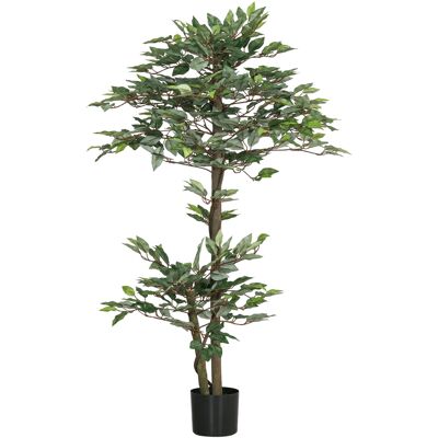 Outsunny - Ficus - 1.5m - Pot - Artificial plant - Publicité Outsunny - Ficus - 1.5m - Pot - Artificial plant - Publicité
