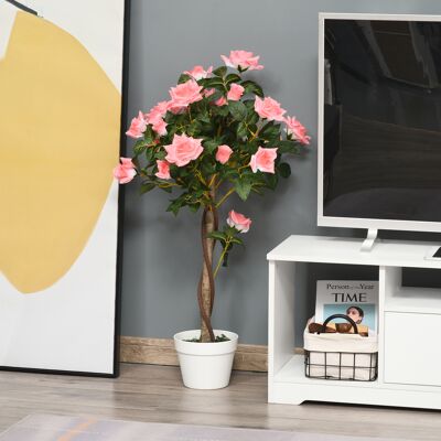 Outsunny Arbre artificiel, Plante artificielle dans un pot en ciment, Plante artificielle - Publicité Outsunny Arbre artificiel, Plante artificielle dans un pot en ciment, Plante artificielle - Publicité