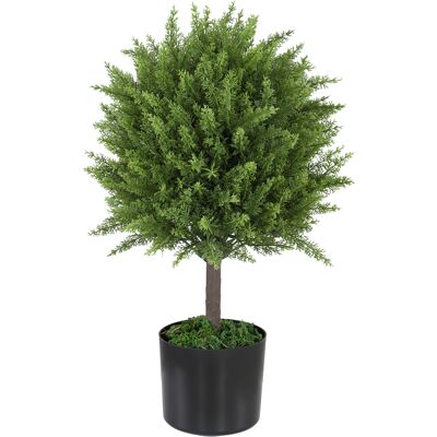 Homcom Arbre Artificiel - 55cm UV Protégé Vert Décoration - Publicité Homcom Arbre Artificiel - 55cm UV Protégé Vert Décoration - Publicité