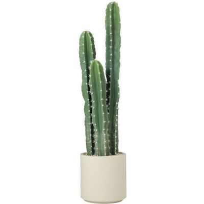 HOMCOM Plante artificielle Cactus grande 95 cm avec pot, aspect réaliste pour maison et bureau - Publicité HOMCOM Plante artificielle Cactus grande 95 cm avec pot, aspect réaliste pour maison et bureau - Publicité