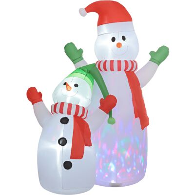 Outsunny - Bonhomme de neige 240 - IP44 - LED - Bonhomme de neige gonflable - Publicité Outsunny - Bonhomme de neige 240 - IP44 - LED - Bonhomme de neige gonflable - Publicité