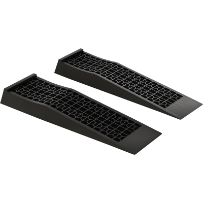 HOMCOM Lot de 2 Rampes Plastique des Voiture Max. 3000 Kg Antidérapant 70 x 20 x 8 cm Noir aosom france - Publicité HOMCOM Lot de 2 Rampes Plastique des Voiture Max. 3000 Kg Antidérapant 70 x 20 x 8 cm Noir aosom france - Publicité