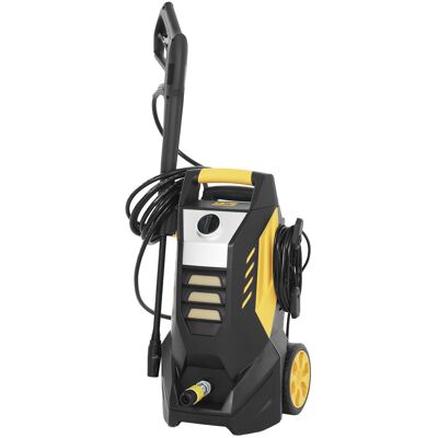 Outsunny Nettoyeur haute pression avec pompe en aluminium 135 bar pression max. 1800W puissance 540 L/h tuyau 5m buse réglable & poignées - Publicité Outsunny Nettoyeur haute pression avec pompe en aluminium 135 bar pression max. 1800W puissance 540 L/h tuyau 5m buse réglable & poignées - Publicité