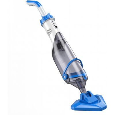 Outsunny Aspirateur de Piscine Sans Fil, Nettoyeur Piscine à Batterie, 60 Minutes d'Autonomie, Manche Télescopique, Bleu - Publicité Outsunny Aspirateur de Piscine Sans Fil, Nettoyeur Piscine à Batterie, 60 Minutes d'Autonomie, Manche Télescopique, Bleu - Publicité