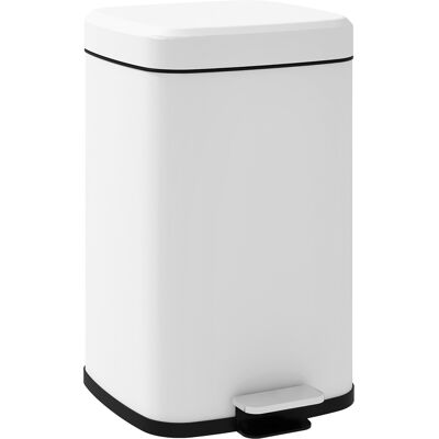 HOMCOM 20L Poubelle de cuisine - Couvercle silencieux, Seau amovible - Publicité HOMCOM 20L Poubelle de cuisine - Couvercle silencieux, Seau amovible - Publicité