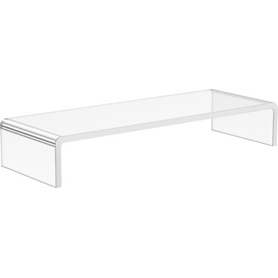 HOMCOM Support écran moniteur acrylique transparent moderne 530 x 190 x 90 mm neuf - Publicité HOMCOM Support écran moniteur acrylique transparent moderne 530 x 190 x 90 mm neuf - Publicité