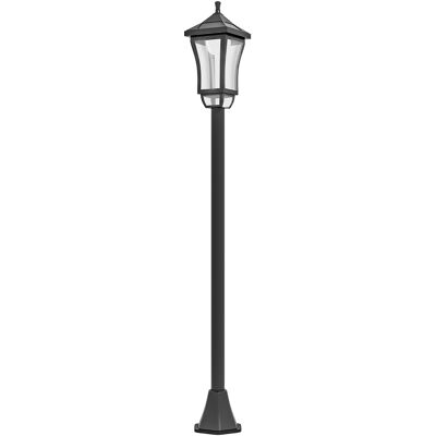 Lampe solaire extérieure Outsunny - 30 Lm, 127cm, Noir - Lampe sur pied extérieure - Publicité Lampe solaire extérieure Outsunny - 30 Lm, 127cm, Noir - Lampe sur pied extérieure - Publicité