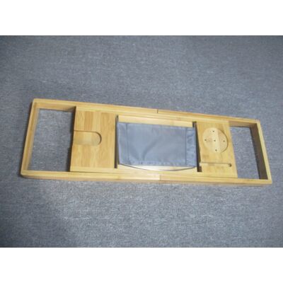 HOMCOM Pont étagère plateau de baignoire extensible en bambou avec porte-gobelet et porte-savon, 75-109 x 23 x 4.5cm - Publicité HOMCOM Pont étagère plateau de baignoire extensible en bambou avec porte-gobelet et porte-savon, 75-109 x 23 x 4.5cm - Publicité