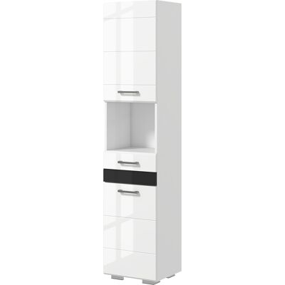 Colonne de salle de bain blanche Kleankin - Type de salle de bain - Publicité Colonne de salle de bain blanche Kleankin - Type de salle de bain - Publicité