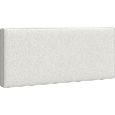 HOMCOM Tête de lit murale en lin, 140 x 60 cm, tête de lit suspendue rembourrée pour chambre à coucher, crème - Publicité HOMCOM Tête de lit murale en lin, 140 x 60 cm, tête de lit suspendue rembourrée pour chambre à coucher, crème - Publicité