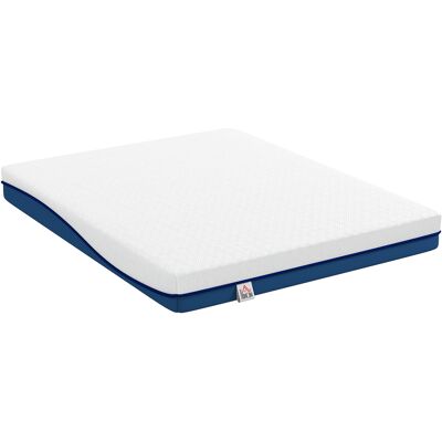 HOMCOM Matelas 160x200cm, matelas 2 personnes, mousse à mémoire de forme au thé vert, housse amovible lavable, fermeté moyenne - Publicité HOMCOM Matelas 160x200cm, matelas 2 personnes, mousse à mémoire de forme au thé vert, housse amovible lavable, fermeté moyenne - Publicité