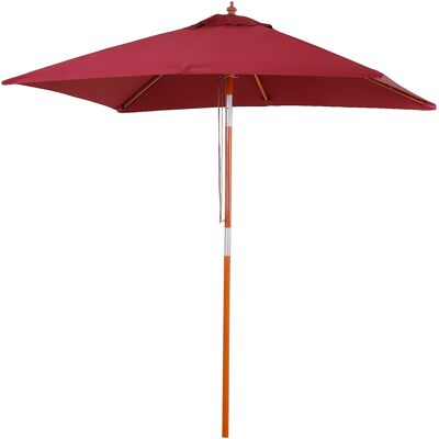Parasol Rectangulaire Outsunny - Inclinaison Réglable - Résistant à l'eau - Jardin & Plage - Publicité Parasol Rectangulaire Outsunny - Inclinaison Réglable - Résistant à l'eau - Jardin & Plage - Publicité