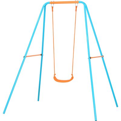 Ensemble de Balançoires pour Enfants - Bleu & Orange - 3-8 Ans - Publicité Ensemble de Balançoires pour Enfants - Bleu & Orange - 3-8 Ans - Publicité