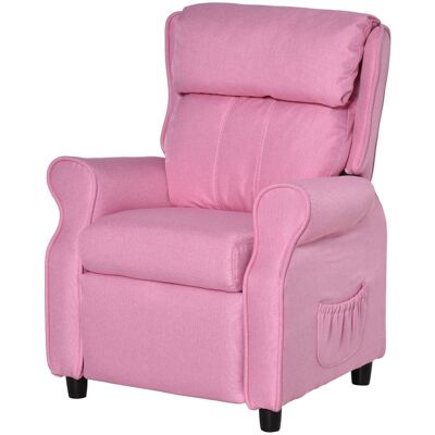 Canapé enfant HOMCOM Canapé pour enfants Fauteuil pour enfants Canapé inclinable avec repose-pieds pour garçons et filles de 3 à 5 ans Rose 58 x 53 x 70 cm - Publicité Canapé enfant HOMCOM Canapé pour enfants Fauteuil pour enfants Canapé inclinable avec repose-pieds pour garçons et filles de 3 à 5 ans Rose 58 x 53 x 70 cm - Publicité