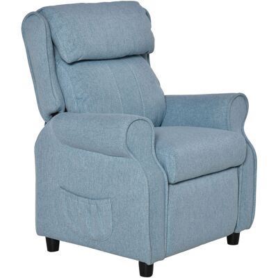 HOMCOM Fauteuil Enfant Canapé pour Enfant Chaise Inclinable avec Repose-Pieds pour Garçons et Filles de 3-5 Ans Bleu 58 x 53 x 70 cm - Publicité HOMCOM Fauteuil Enfant Canapé pour Enfant Chaise Inclinable avec Repose-Pieds pour Garçons et Filles de 3-5 Ans Bleu 58 x 53 x 70 cm - Publicité